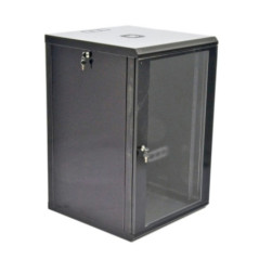 Шафа 19"18U, 600x600x907мм (Ш*Г*В), економ, акрилове скло, чорна UA-MGSWL186B - Купити в Україні | Світ Безпеки
