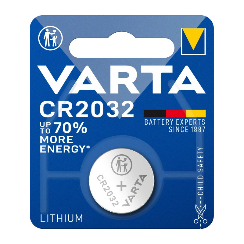Батарейка CR2032 VARTA BLI 1 LITHIUM