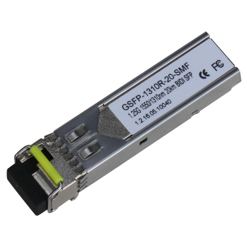 Гігабітний оптичний модуль GSFP-1310R-20-SMF