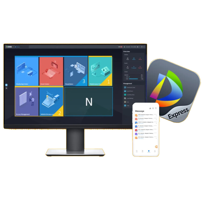 DSS Express (модуль апгрейда каналов СКД к DSS Pro V8) DHI-DSSExpress8-UpgradeToDSSProV8 - ACS