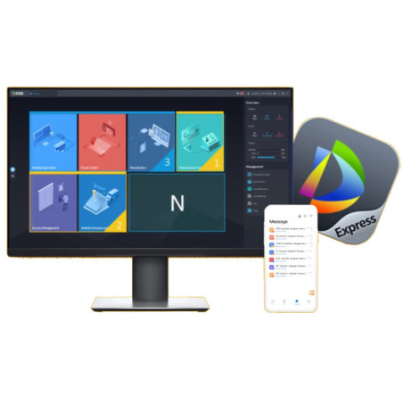 DSS Express (модуль апгрейда каналов сигнализации DSS Pro V8) DHI-DSSExpress8-UpgradeToDSSProV8 - alarm - Купить в Харькове | Мир Безопасности