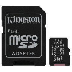 модуль флэш-памяти Kingston 512GB micSDXC Canvas Select Plus 100R A1 C10 Card+ADP - Купить в Харькове | Мир Безопасности