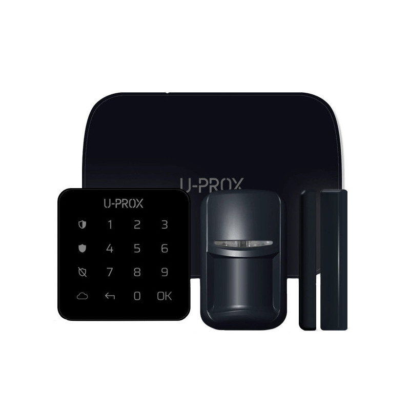 Комплект беспроводной охранной сигнализации U-Prox MP kit Black