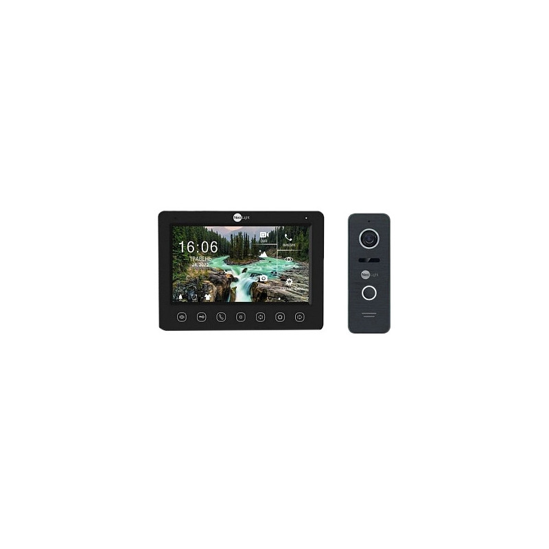 Комплект відеодомофону NeoLight NeoKIT HD WF B/Graphite