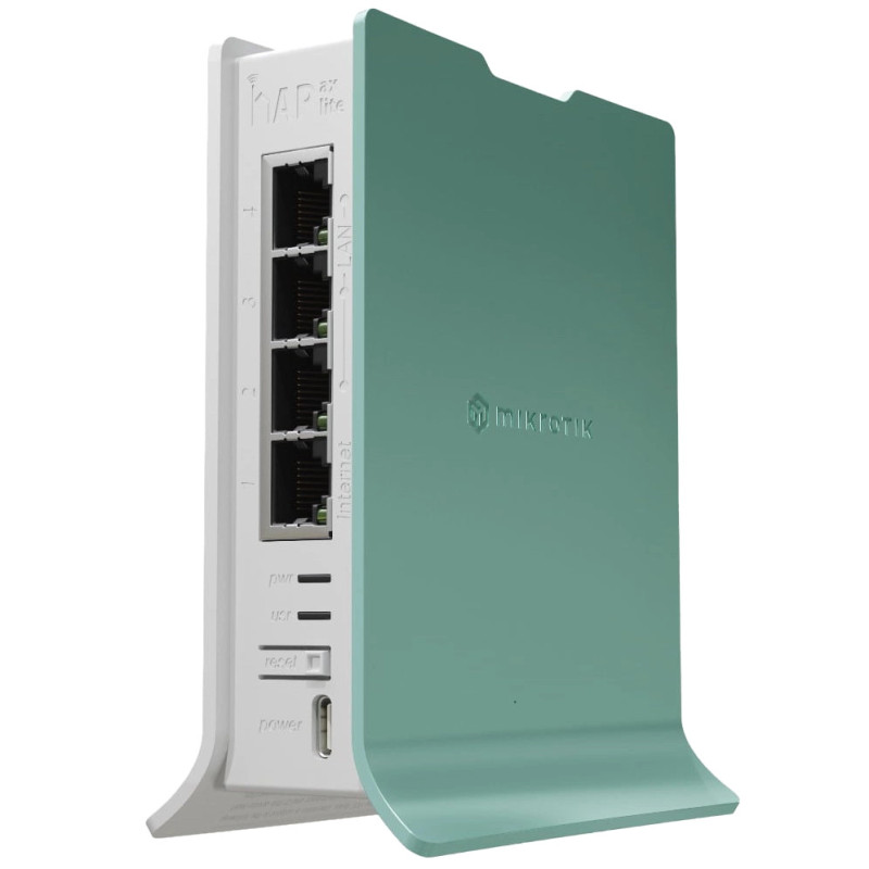 Wi-Fi роутер MikroTik hAP ax lite (L41G-2axD) Wi-Fi 6