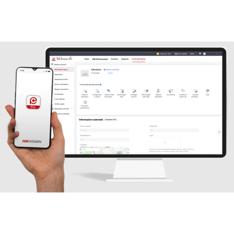 Ключ пакета мониторинга здоровья HikPartner-Pro - HPC-HMP-IPC/1Dev/1M/key