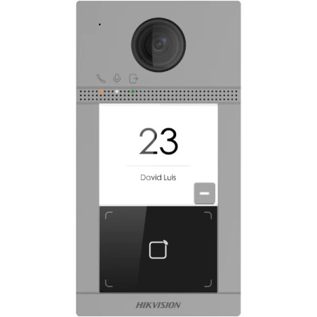 Виклична панель Hikvision DS-KV8113-WME1(C) Wi-Fi IP65, IK08 купити, ціна, фото | Wold Security (Харків, Україна)