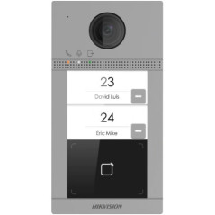 Виклична панель Hikvision DS-KV8213-WME1(C)/Flush Wi-Fi IP65, IK08 - Купити в Україні | Світ Безпеки