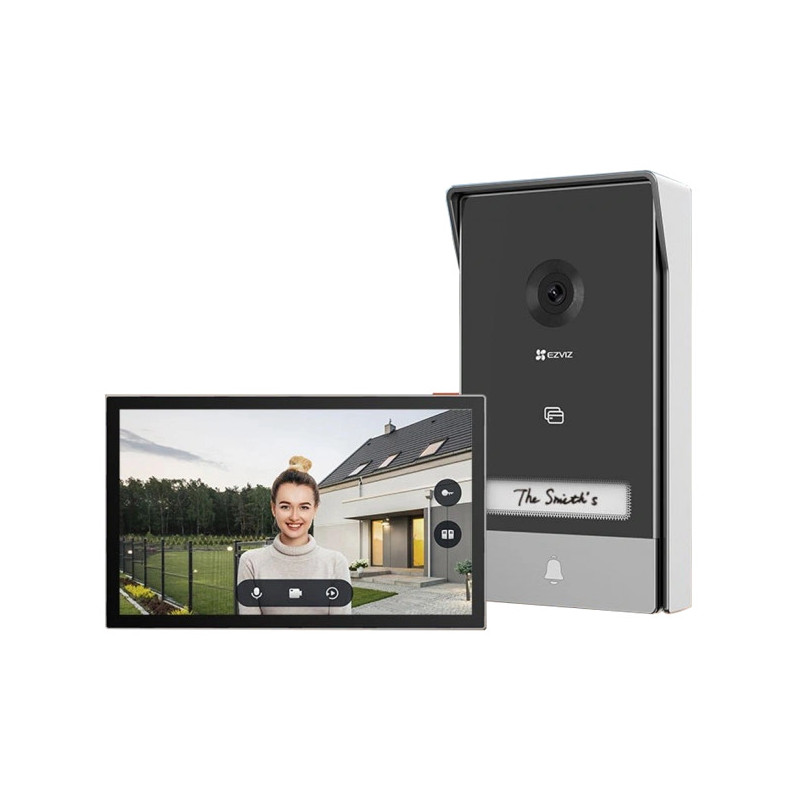 Комплект відеодомофону Ezviz CS-HP7 (3MP) 2K Wi-Fi Smart RFID