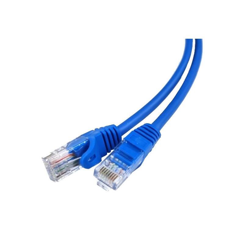 Патч-корд синій 0.5м UTP CAT5e