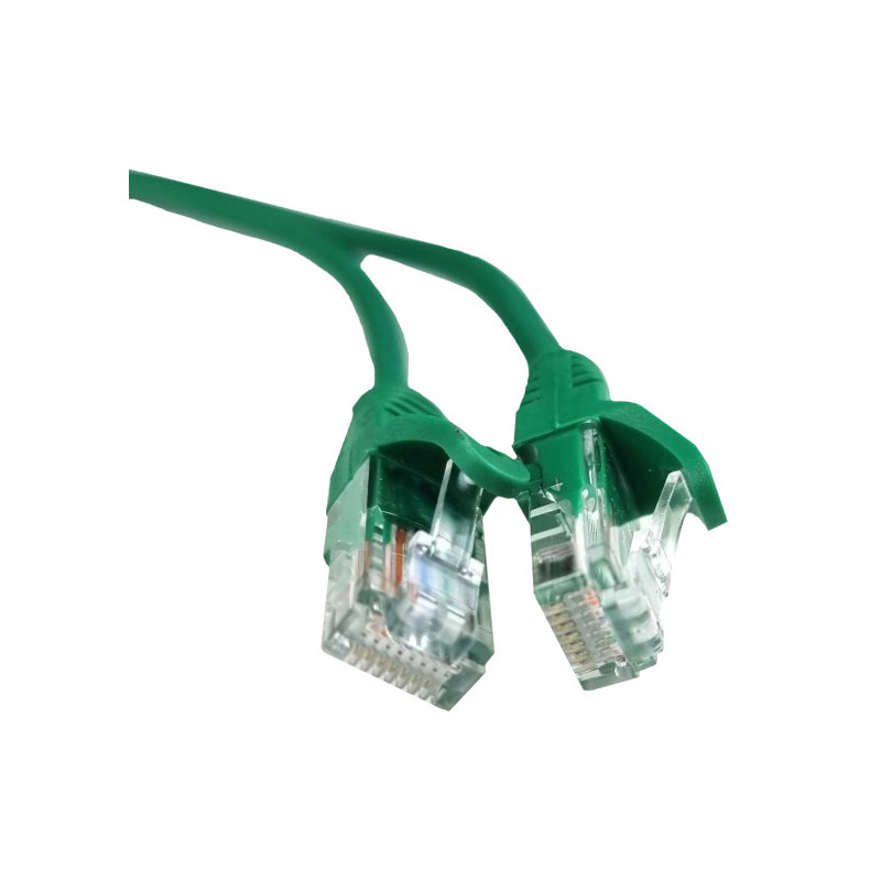 Патч-корд зеленый 1м UTP CAT5e