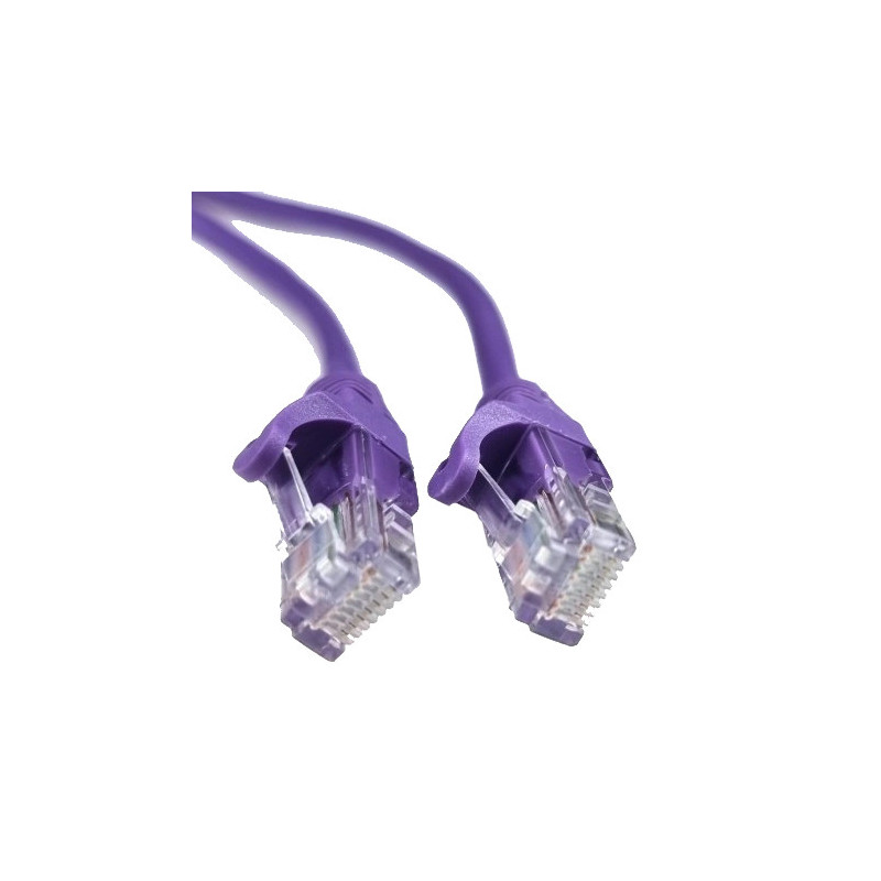 Патч-корд фиолетовый 1м UTP CAT5e