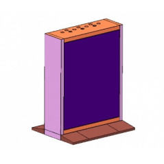 55 "LCD Display Unit Modular Pedestal Bracket CABINET-55 "BASE-HKC H800 - Купити в Україні | Світ Безпеки