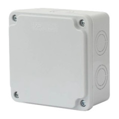 Коробка монтажна ABS 100х100х50, IP65, AP-UEA - Купити в Україні | Світ Безпеки