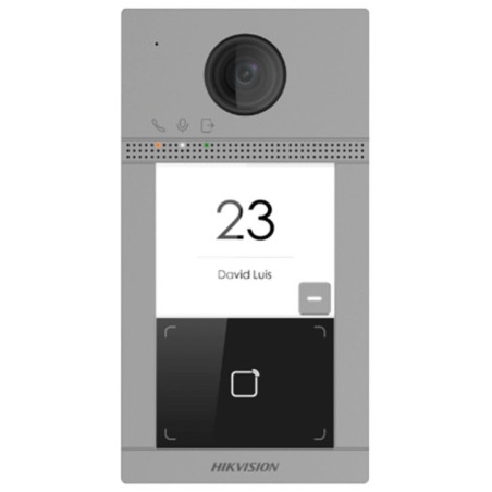 Виклична панель Hikvision DS-KV8113-WME1(C)/Flush/Europe BV Wi-Fi IP65 IK08 - Купити в Україні | Світ Безпеки