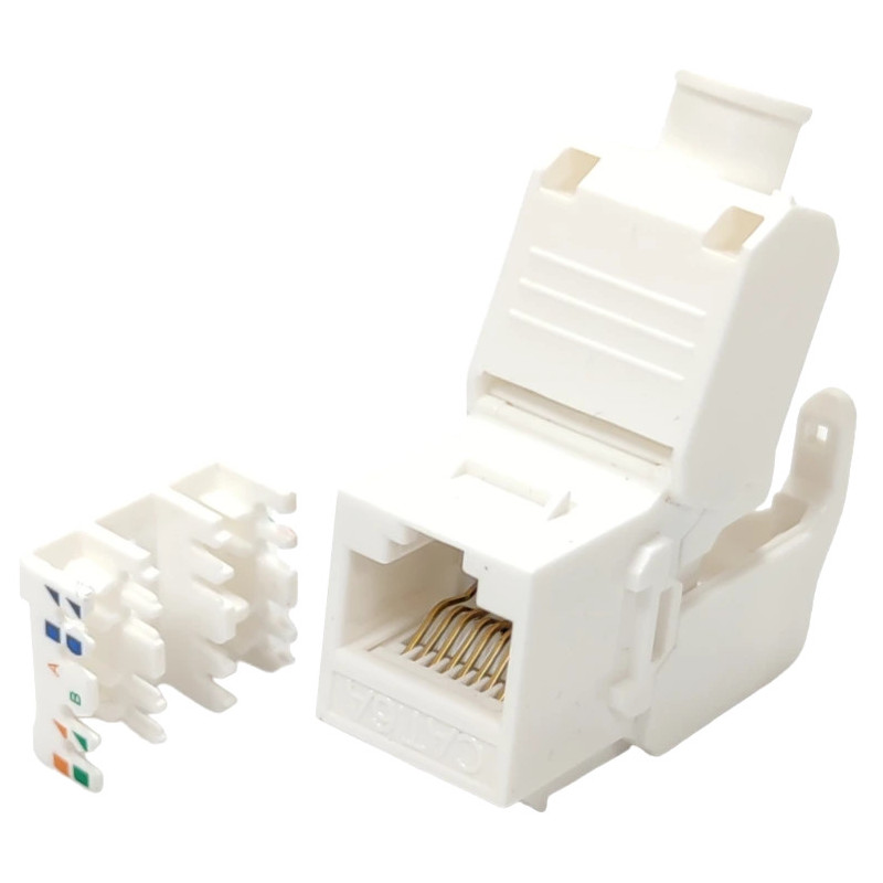 Модуль соединительный без инструмента LW KeyStone RJ45 UTP Slim