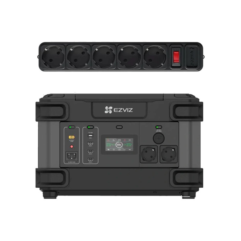 Портативный источник питания Ezviz CS-PS1300 (CN066) (FR) 2000 Вт + сетевой фильтр Gemb