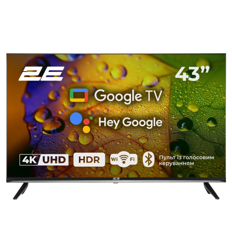 Телевізор 2E 43A07KU 43" дюйма 3840x2160 Телевізор 2E 43A07KU 43" дюйма 3840x2160