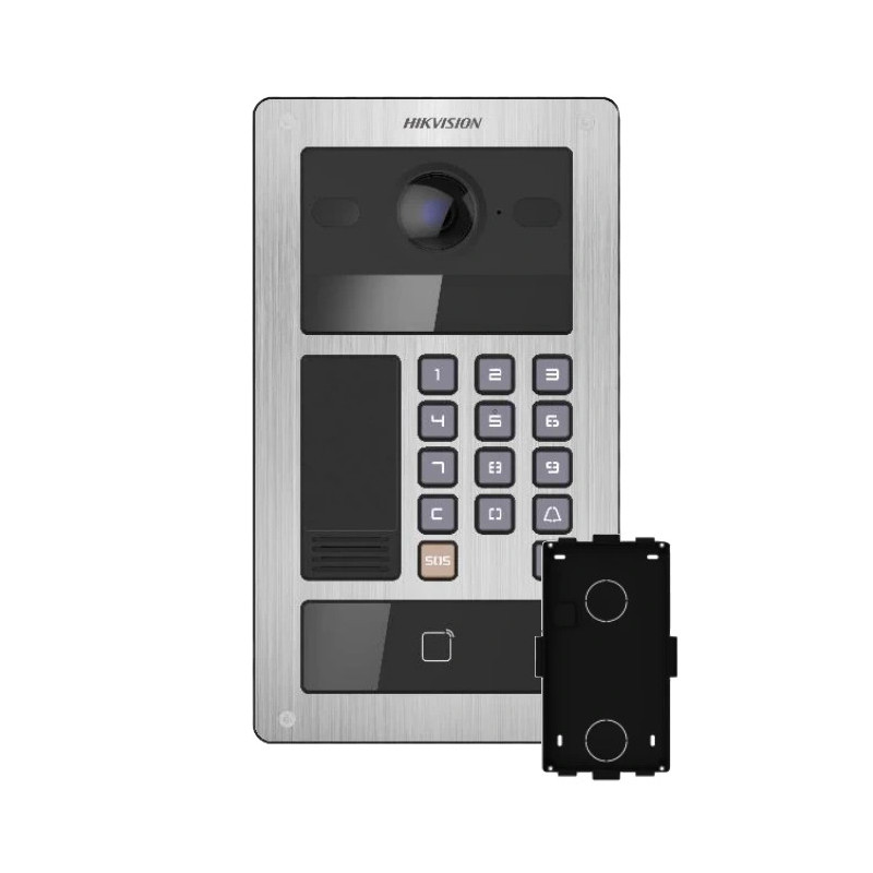 Комплект панель та кронштейн Hikvision DS-KD8013-IME6 + DS-KABD8013-G