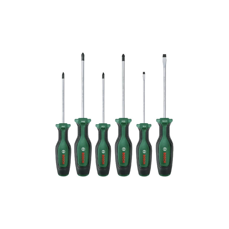 Набір викруток Bosch (1600A02BX7) PH/PZ/SL 6 шт