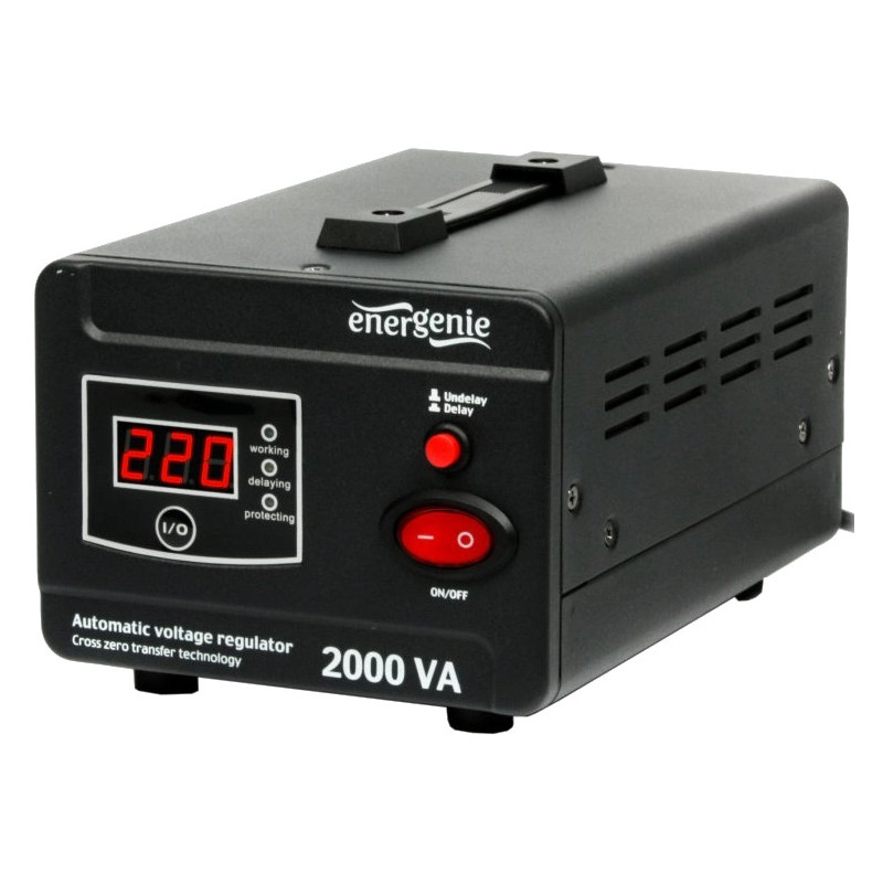 Автоматичний регулятор EnerGenie EG-AVR-D2000-01 2000ВА