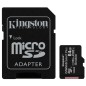 Карта памяти Kingston 64GB microSDXC Canvas Select Plus 100R A1 C10 Card+ADP