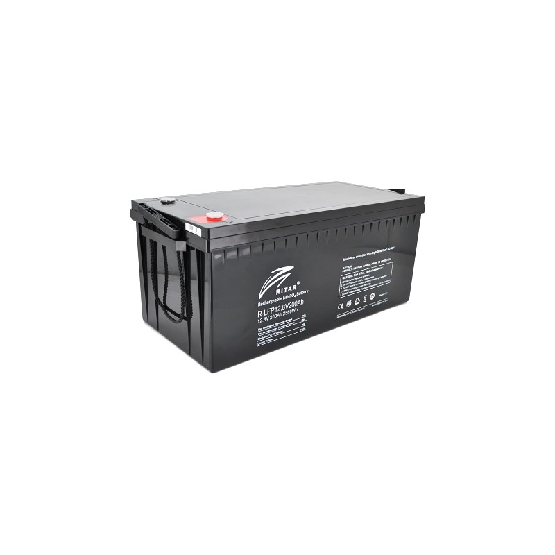 Литиевая аккумуляторная батарея Ritar R-LFP12.8V200Ah 12.8В 200А•ч 200А