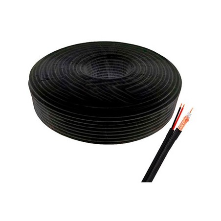 Кабель комбінований бухта 100 м RG590-CU PE+2*0.5 - Купити в Україні | Світ Безпеки