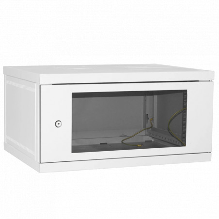 Шкаф телекоммуникационный IPCOM СН-6U-060х045-ДС-7035 - Купить в Харькове | Мир Безопасности