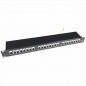 STP патч-панель EServer 24 порта 1U 19" модульная (без модулей)