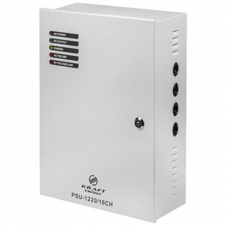 ББЖ 16-ти канальний PSU-1220LED/16CH 12V 20А - Купити в Україні | Світ Безпеки