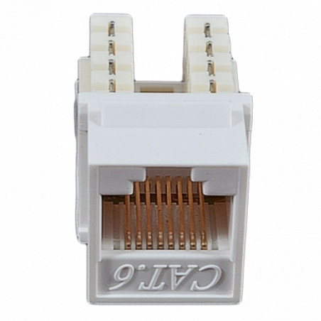 Модуль KeyStone RJ45 UTP, кат. 6, 110, Slim, W - 16.6 мм, белый EPNew 6KTVM-U0WH - Купить в Харькове | Мир Безопасности
