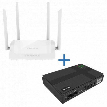 комплект маршрутизатора и источника бесперебойного питания VIA Energy Mini UPS+RG-EW1200 - Купить в Харькове | Мир Безопасности