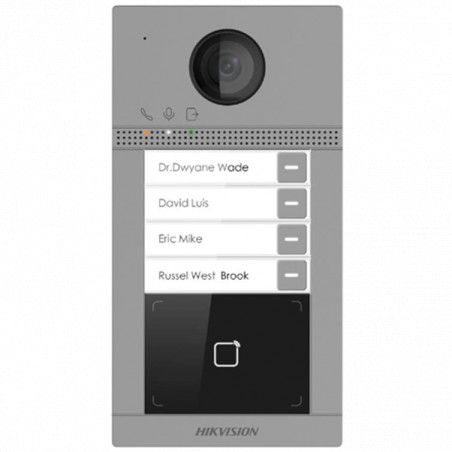 Виклична панель Wi-Fi DS-KV8413-WME1(C)/Flush/Europe BV - Купити в Україні | Світ Безпеки