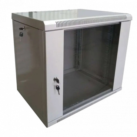 Шкаф коммутационный настенный разборный Hypernet WMNC-35-9U-FLAT 9U 600x350 - Купить в Харькове | Мир Безопасности