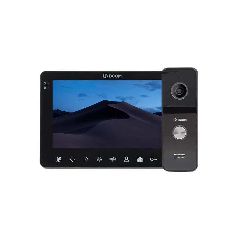 Комплект відеодомофону BCOM BD-780FHD Black Kit Комплект відеодомофону BCOM BD-780FHD Black Kit