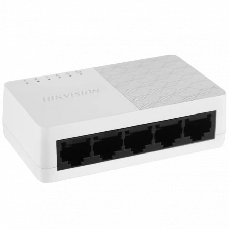 комутатор 5 портів некерований Hikvision DS-3E0505D-O 1000M - Купити в Україні | Світ Безпеки