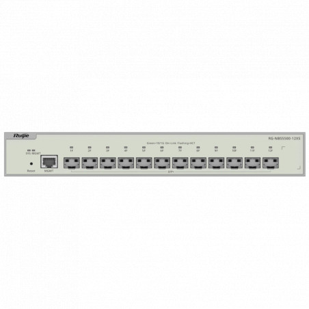 Коммутатор 12-портовый 10G SFP+ управлений L3 Ruijie Reyee RG-NBS5500-12XS - Купить в Харькове | Мир Безопасности