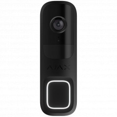 відеодзвінок Ajax Doorbell black RAL 9005 - Купити в Україні | Світ Безпеки