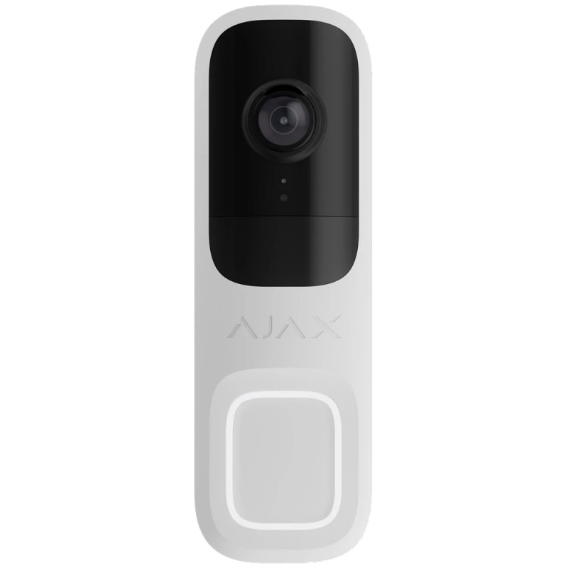Відеодзвінок Ajax Doorbell White RAL 9003