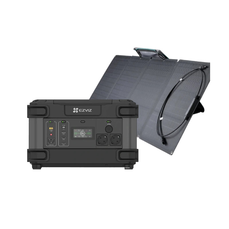 Система автономного питания однофазная Ezviz CS-PS1300 (CN066)(FR) + EcoFlow 110W