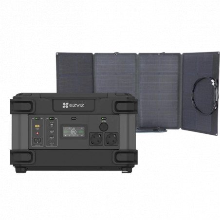 система автономного питания однофазная Ezviz CS-PS1300 (CN066) (FR) + EcoFlow 160W - Купить в Харькове | Мир Безопасности