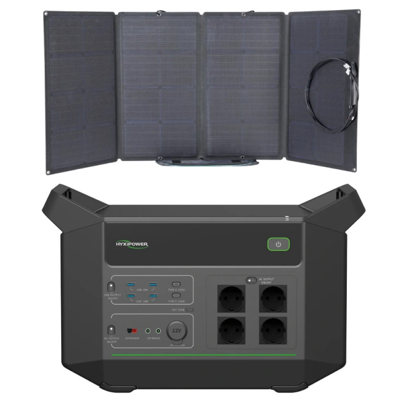 Система автономного питания однофазная HYXiPower HYX-EA2000 + EcoFlow 110W