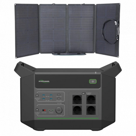система автономного питания однофазная HYXiPower HYX-EA2000+EcoFlow 110W - Купить в Харькове | Мир Безопасности