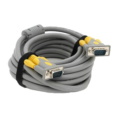 кабель Merlion VGA 3+6 HIGH SPEED 5м (тато-тато) - Купити в Україні | Світ Безпеки