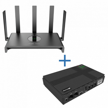 комплект маршрутизатора и источник бесперебойного питания Ruijie Reyee RG-EW1300G Wi-Fi 5+ VIA Energy Mini UPS - Купить в Украине |