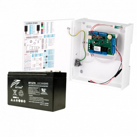 комплект прилад доступу та аккумулятор U-Prox IP400 IP + Ritar RT1270 - Купити в Україні | Світ Безпеки