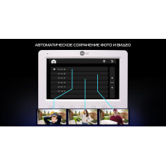 Комплект видеодомофона Neolight NeoKIT HD WF Graphite купить, цена, фото