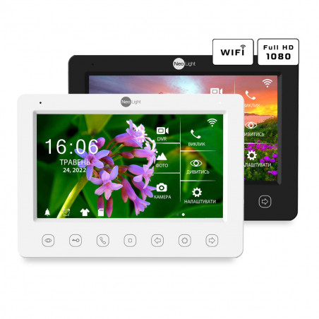 Комплект видеодомофона Neolight NeoKIT HD WF Graphite