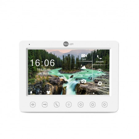 Комплект видеодомофона Neolight NeoKit FHD PRO Graphite (KAPPA+HD+SOLO FHD)